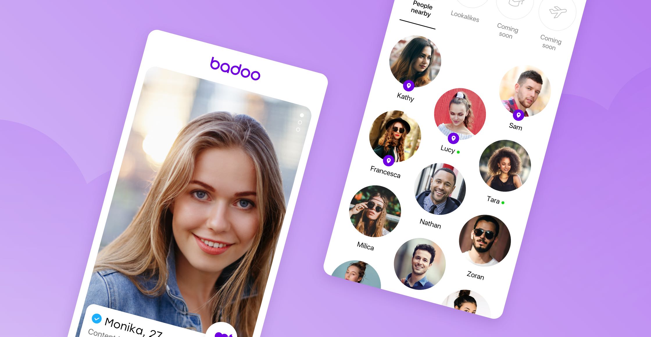 Bumble / Badoo: iOS & Android Apps, screen 1