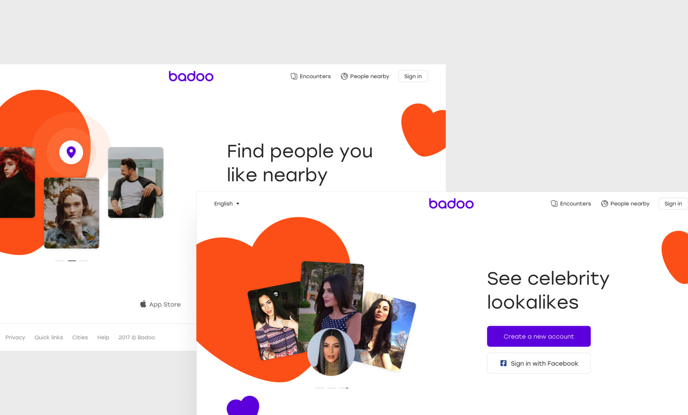Bumble / Badoo: Web Rethink, screen 2