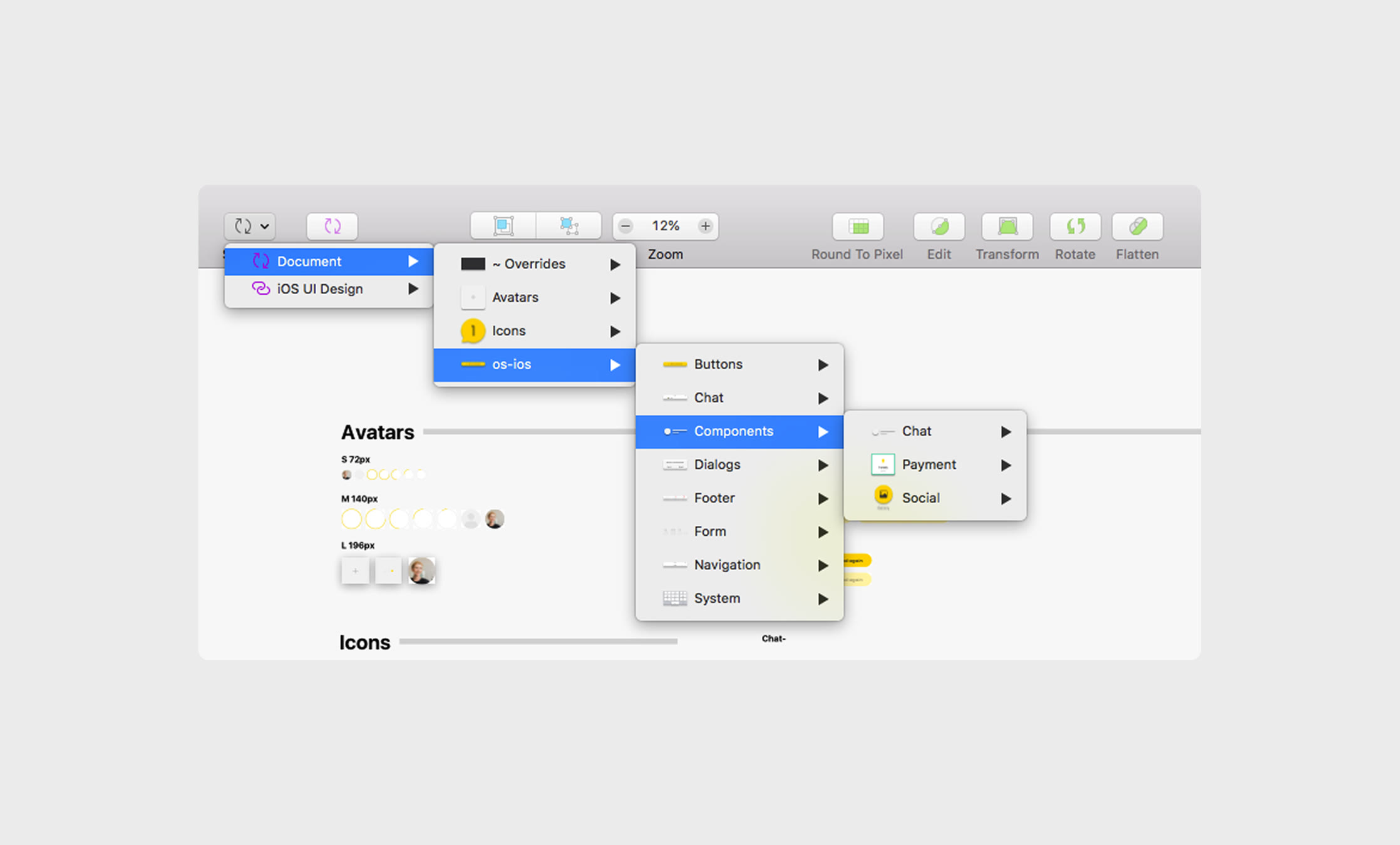 Lumen: iOS / Android app, screen 4