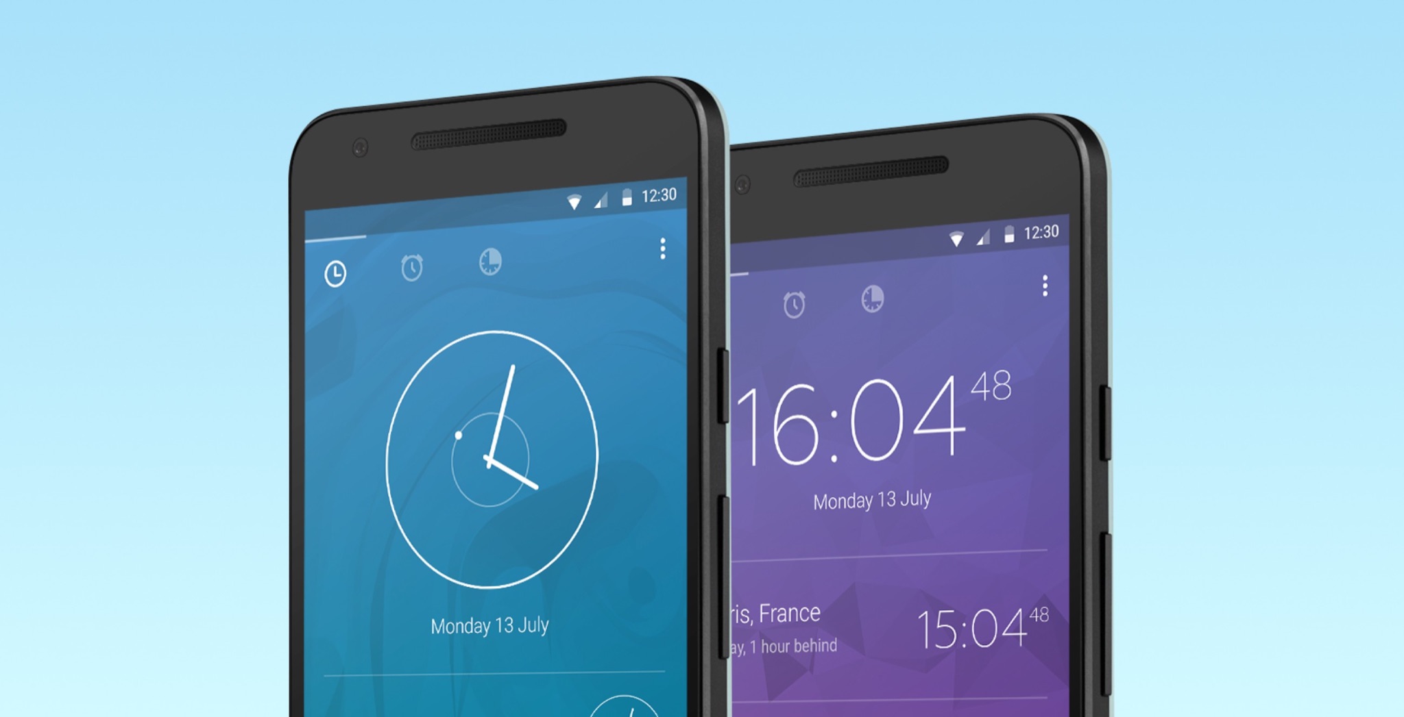MacroPinch: Next Alarm Android, screen 1