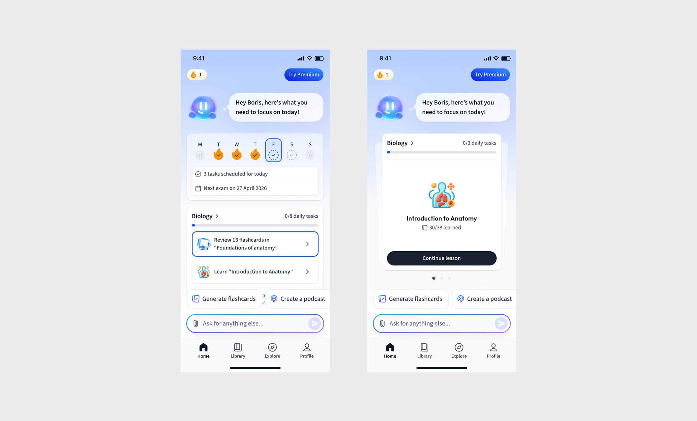 StudySmarter: New Homepage Built Around Progress, screen 3